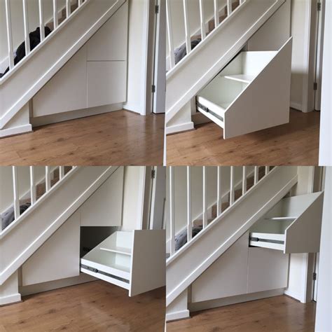 The bedroom under stairs storage ideas tips of today's will make everybody pleased! Bespoke Under Stairs Storage Drawers - Contemporary ...