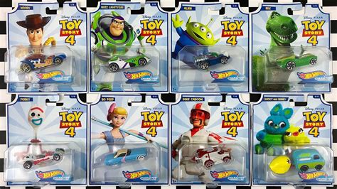 Opening Hot Wheels Toy Story 4 Character Cars Youtube
