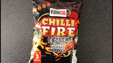Tesco Price Check And ~yumsu Chilli Fire Extreme Noodles~ 35p 87g Hot Or Not Youtube