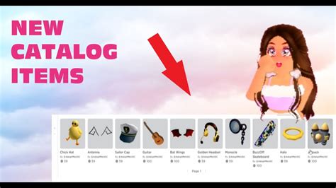 New Adopt Me Ugc Items In The Roblox Catalog Youtube