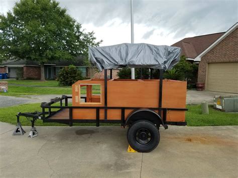 Utility Trailer To Camper Conversion Photo Heavy Overland Bound