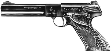 Colts Patent Fire Arms Manufacturing Company Woodsman Match Target 6