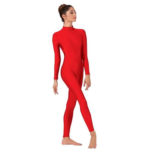 Buy Women Long Sleeve Catsuits Full Body Blue Color Lycra Spandex Party Costume
