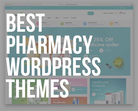 13 Best Pharmacy Wordpress Themes In 2024 Ultida