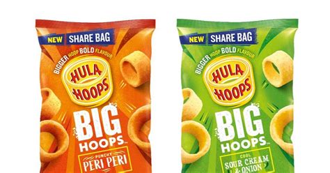 Hula Hoops Rolls Out Big Hoops Sharing Bags With New Flavours News