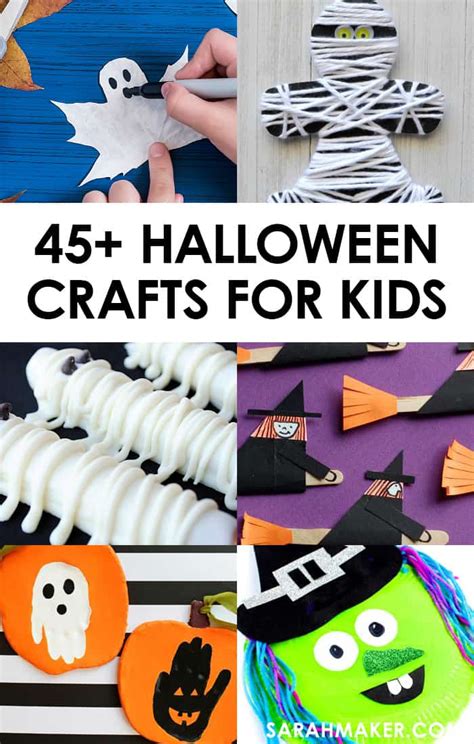 45 Halloween Crafts And Activities For Kids Sarah Maker