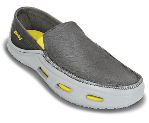 Crocs sandals and flip flops for men. Crocs - Mens Tideline Sport Canvas Shoe