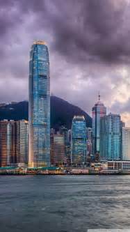 Victoria Harbour Hong Kong Hdr Ultra Hd Desktop