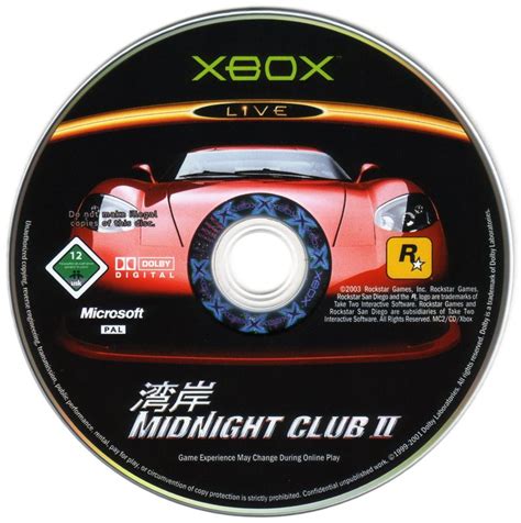 Midnight Club Ii 2003 Box Cover Art Mobygames