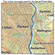 Aerial Photography Map of Passaic, NJ New Jersey