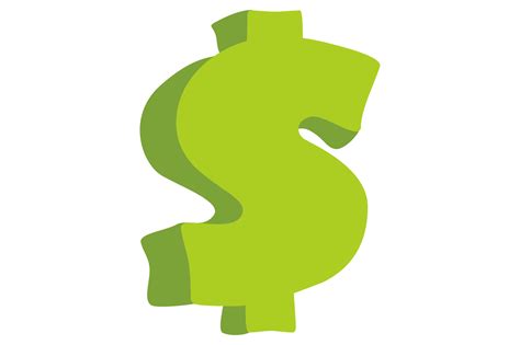 Green Dollar Icon Transparent Background 23630172 Png