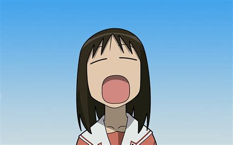 Yawning Anime Girl