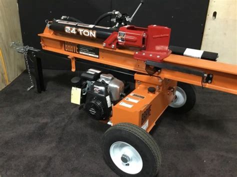 Brave 24 Ton Log Splitter Vh1724gc 24 Ton Verticalhorizontal Honda