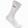 Wilson Crew Socks (3 Pairs) - White - Tennisnuts.com