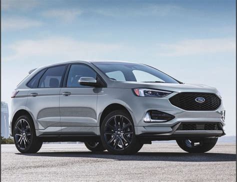 2022 Ford Edge Redesign Titanium Titanium Elite St