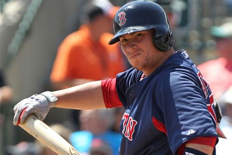 Red Sox Minor Lines The Approach Of Christian Vazquez Over The Monster