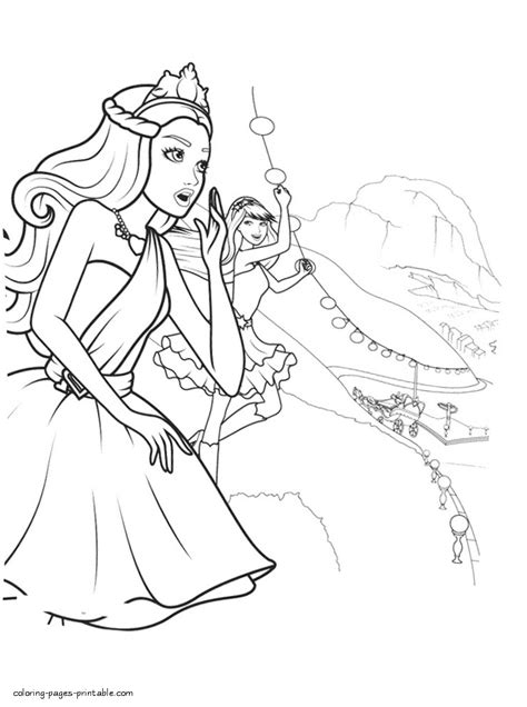 I am sure this dress up session will. Barbie printable coloring pages. Princess and Popstar ...