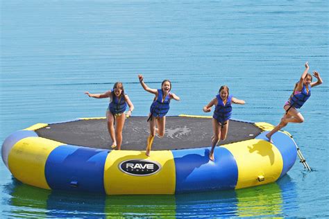 Floating Trampoline For Fun At The Lake Upaid4this