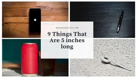 9 Things That Are 5 Inches Long Check Out 3 Measuring Stuff