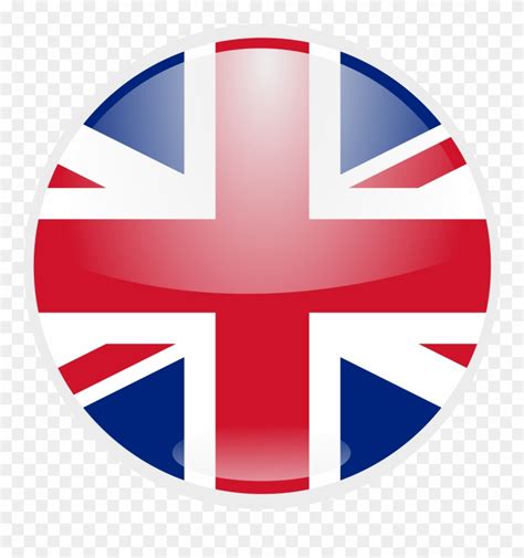 Uk Flag Png British Flag Round Vector Clipart 10387 PinClipart