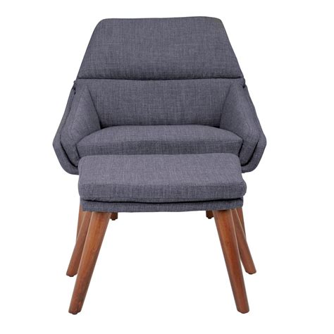 Find affordable accent chairs from your favorite brands at kmart. Ave Six Bendal Navy Fabric Chair and Ottoman with Coffee ...
