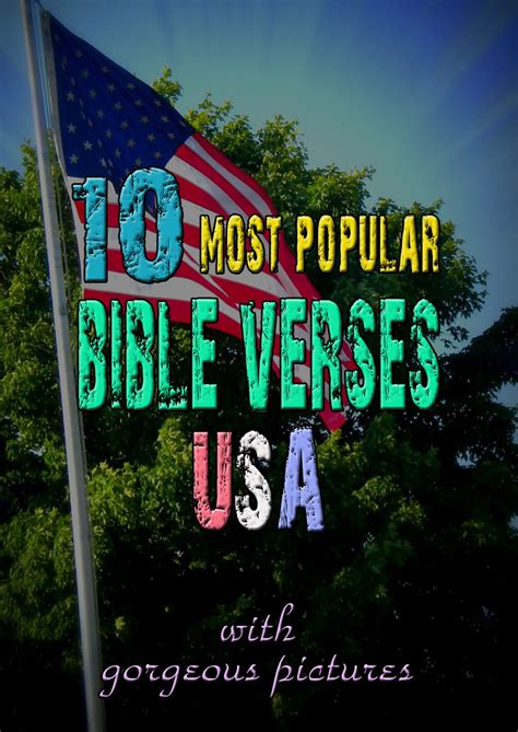 The 10 Most Popular Bible Verses In The United States