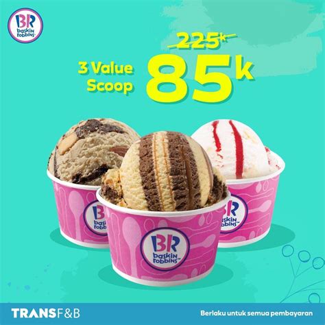 Baskin Robbins Payday Promo Harga Ice Cream Mulai Dari Rp Disqonin