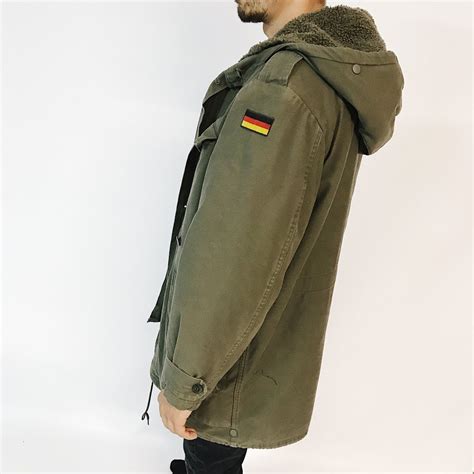 Authentic German Army Olive Parka Military And 50 Similar Items