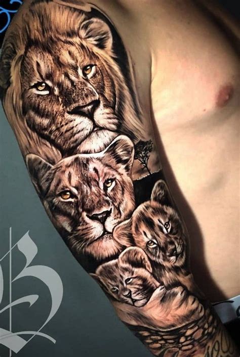 Untitled Men Tattoos Arm Sleeve Lion Tattoo Sleeves Lion Head Tattoos