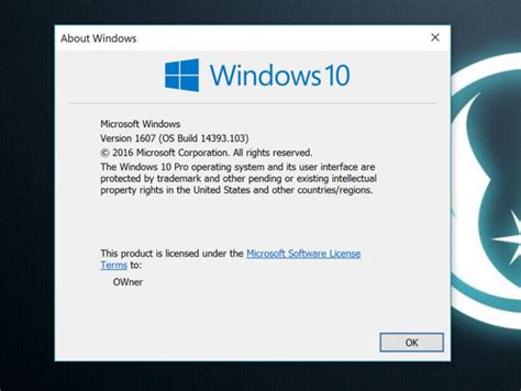 Microsoft выпустила обновление Windows 10 Build 14393103 для колец