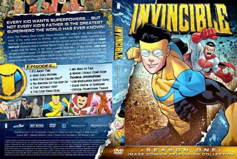 Dvd Cover Invincible Season 1 Dvd Cover 2023