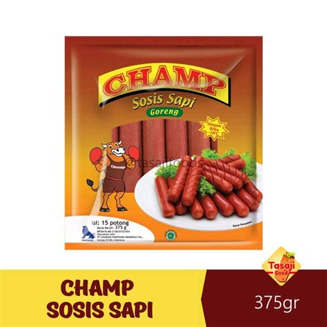 Jual Champ Sosis Sapi 375 Gram Di Lapak Tasaji Food Bukalapak