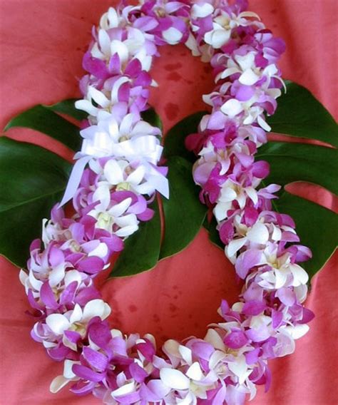 Hawaiian Lei Orchid Leis With Our Aloha