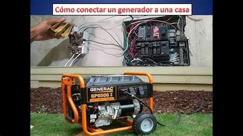 Como Usar Un Generador Electrico Gias