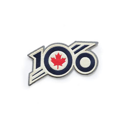Rcaf 100 Patch Red Canoe Official Site