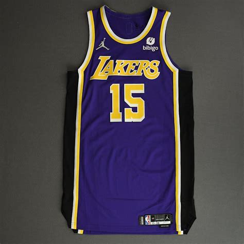 Austin Reaves Los Angeles Lakers Game Worn Statement Edition