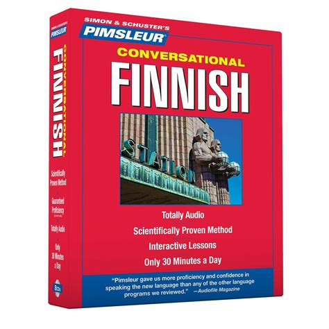 Pimsleur Finnish Conversational Course Level 1 Lessons 1 16 Cd Learn