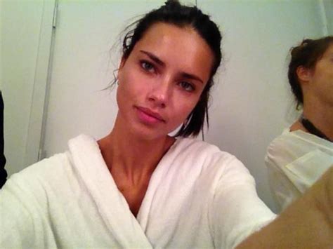 Adriana Lima Without Makeup Natural Beauty New Photographs