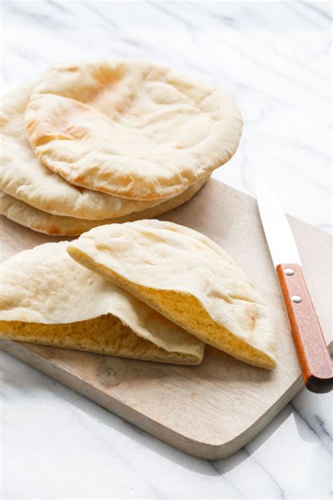 Turn onto a floured surface; Kitchen Basics: Homemade Pita Bread | Love and Olive Oil