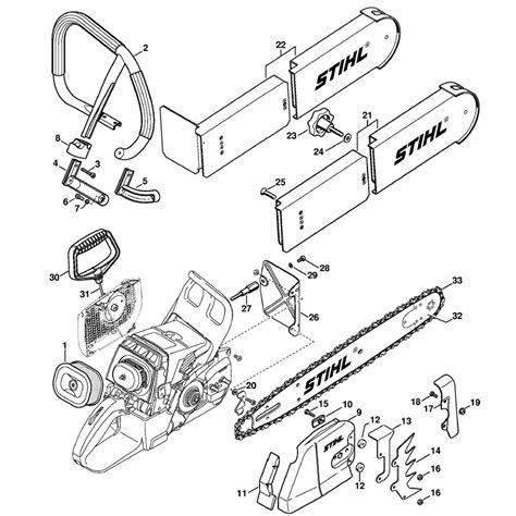 Stihl Ms 460 Chainsaw Ms460 Vwz Mag Arctic Parts Diagram Conversion