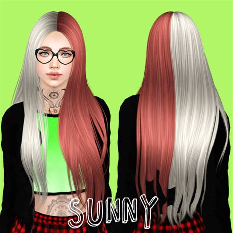 Sims 4 Two Color Hair Exovasgmy Site