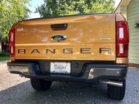 2019 Ford Ranger Tailgate Letters Caipm