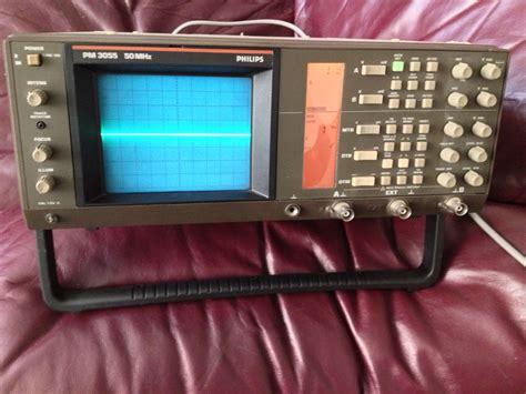 Philips Pm3055 50mhz Dual Time Base Oscilloscope Philips Nintendo