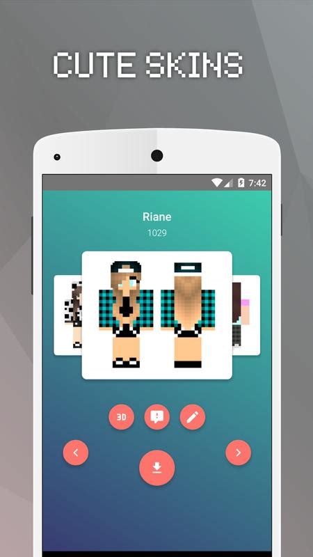 Skin Meninas Para Minecraft Pe Para Android Apk Baixar