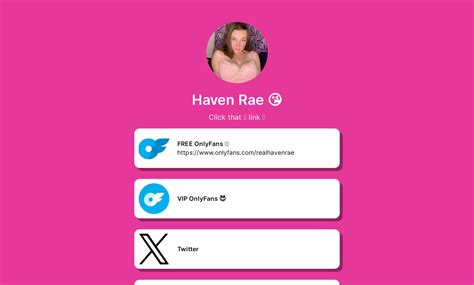 Haven Rae 😘 S Flowpage