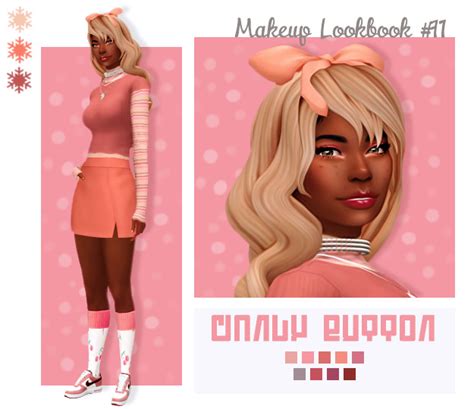 Day 19 Candy Button By Bitti X Colourpop Sims 4 Sims 4 Children Sims