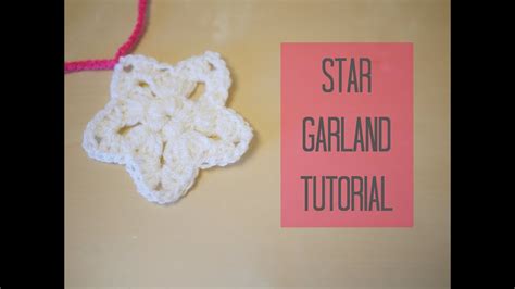 Crochet Star Garland Tutorial Bella Coco Youtube