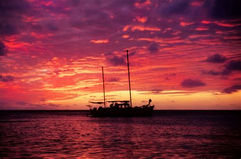 Memorable Sunset At Astrolabe Reef Kadavu Fiji