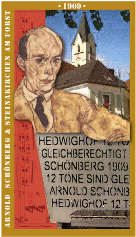Arnold Schönberg Und Steinakirchen Scheibbs