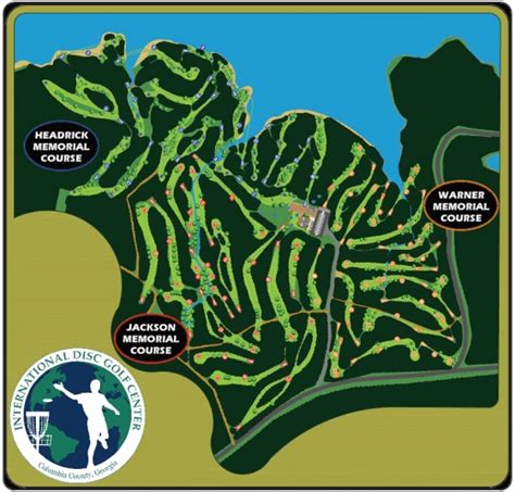 Idgc Disc Golf Courses Professional Disc Golf Association